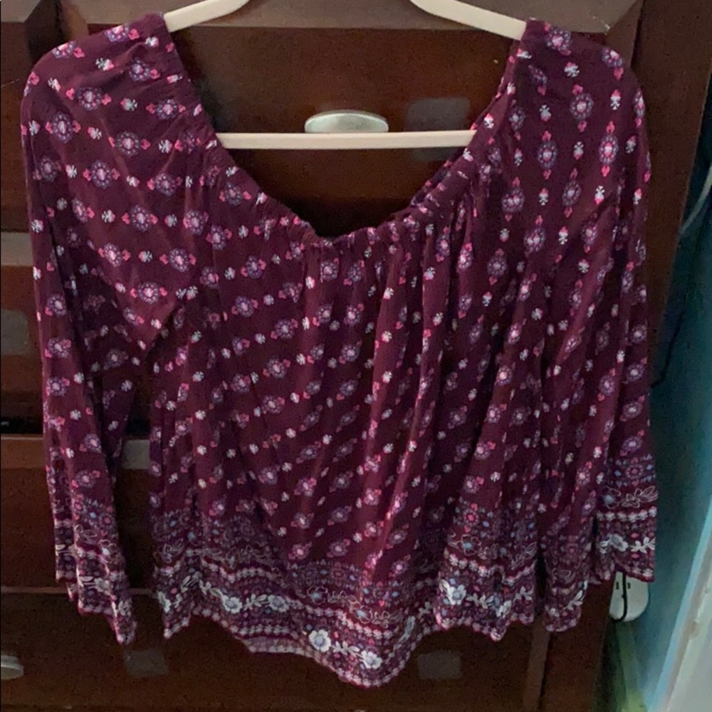 Off the Shoulder Flowy Top